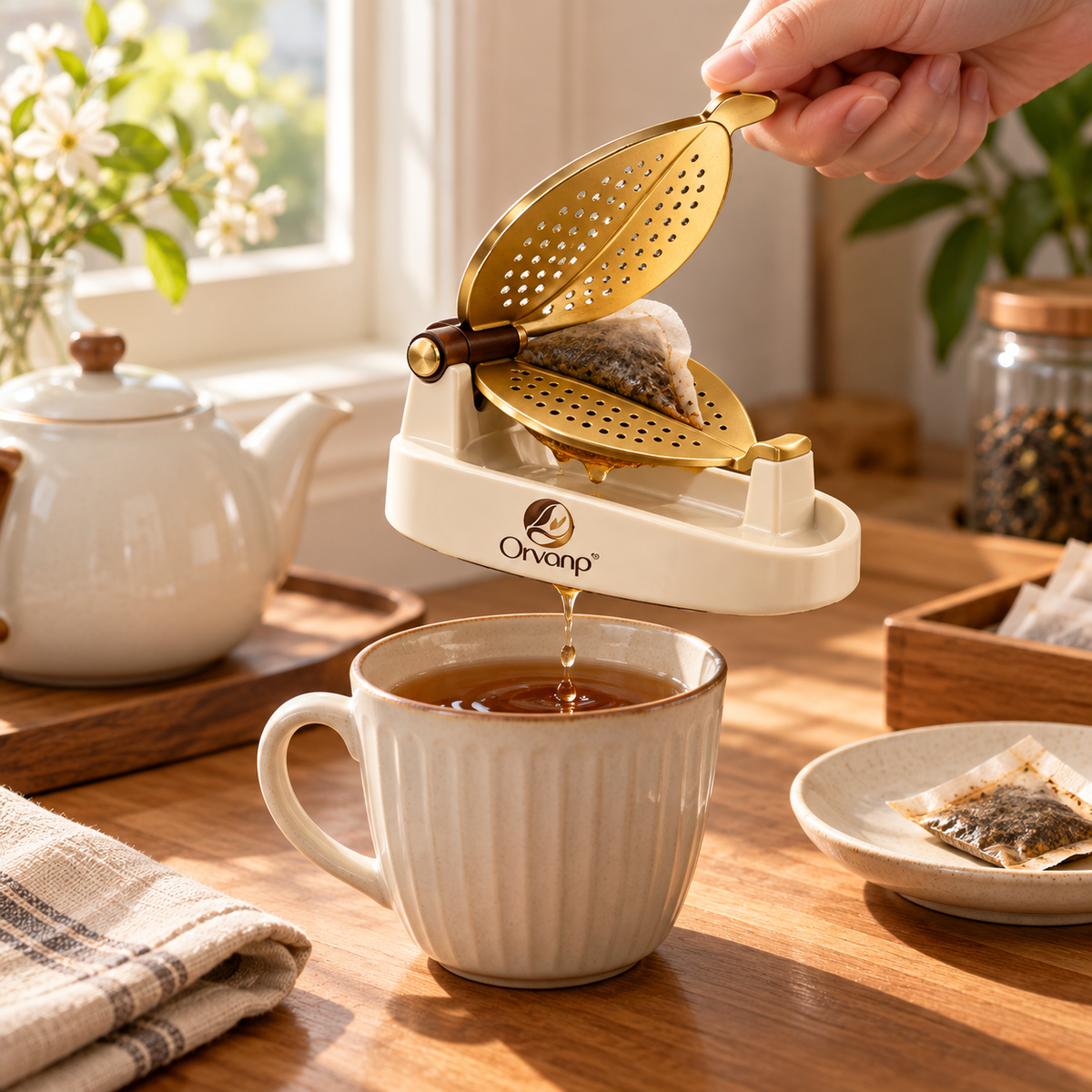 Orvanp™ PressPark Tea Sachet